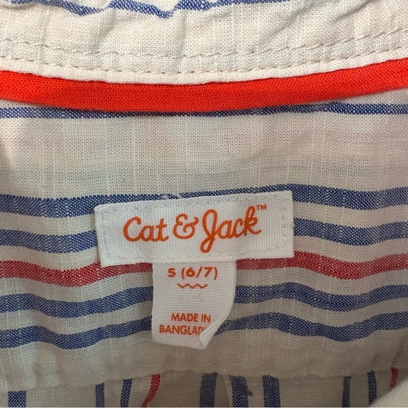 Cat & Jack Kids Striped Shirt - Picture 4 of 4